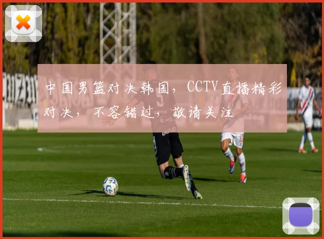 中国男篮对决韩国，CCTV直播精彩对决，不容错过，敬请关注